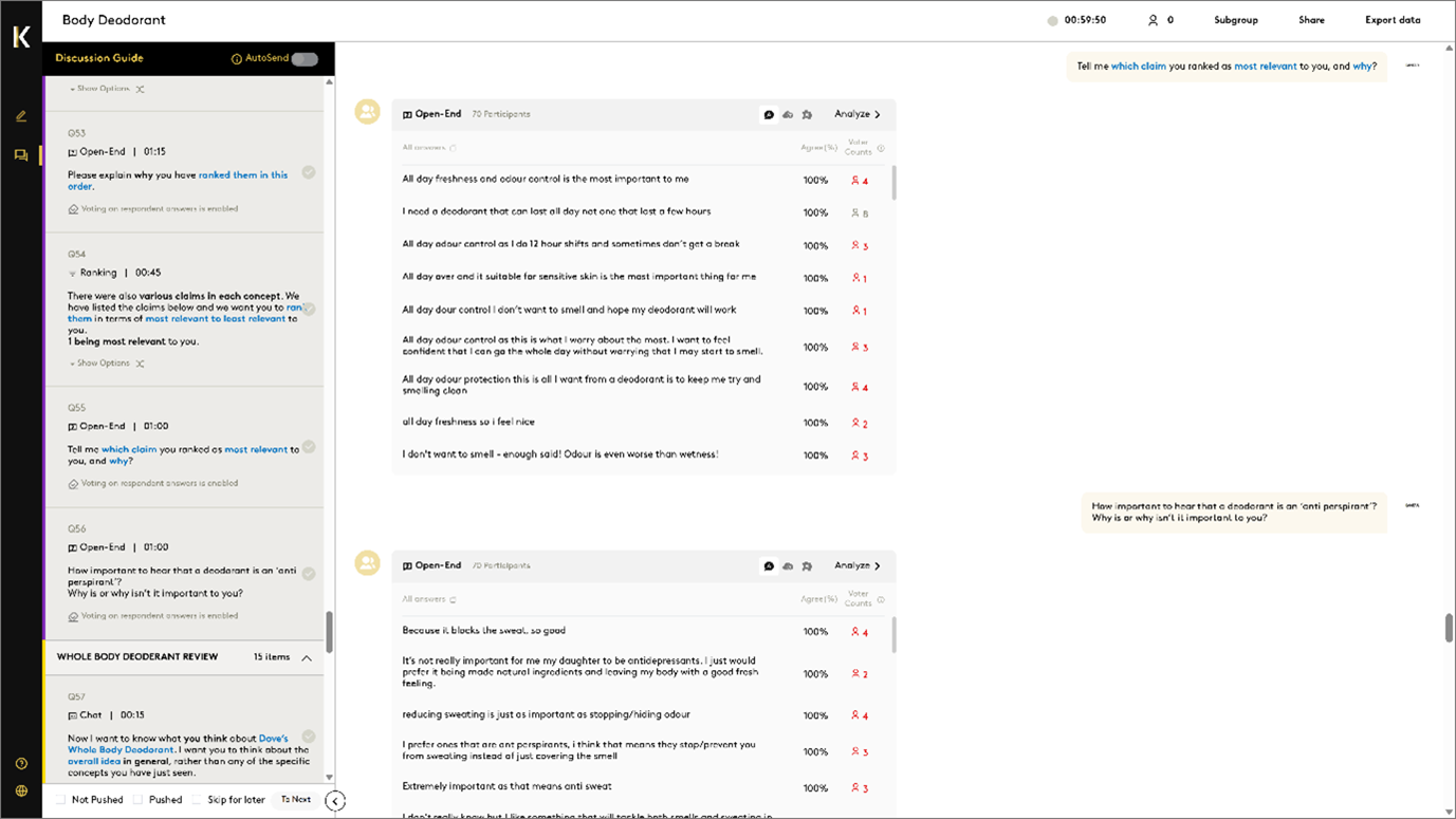 Dashboard - Kantar Live