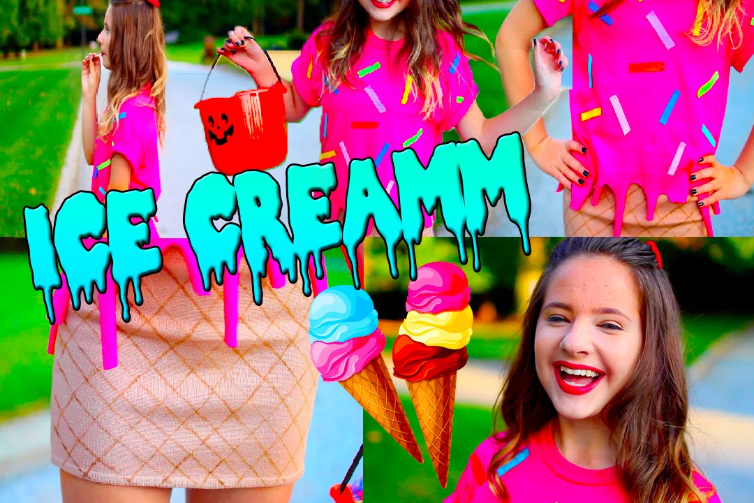 DIY Halloween Costume: Ice Cream Cone