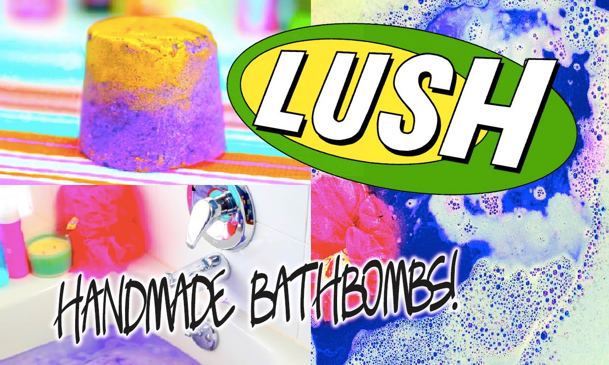 DIY Lush Bath Bomb! Phoenix Rising + Demo