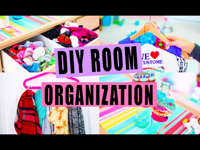 DIY Room Organization!