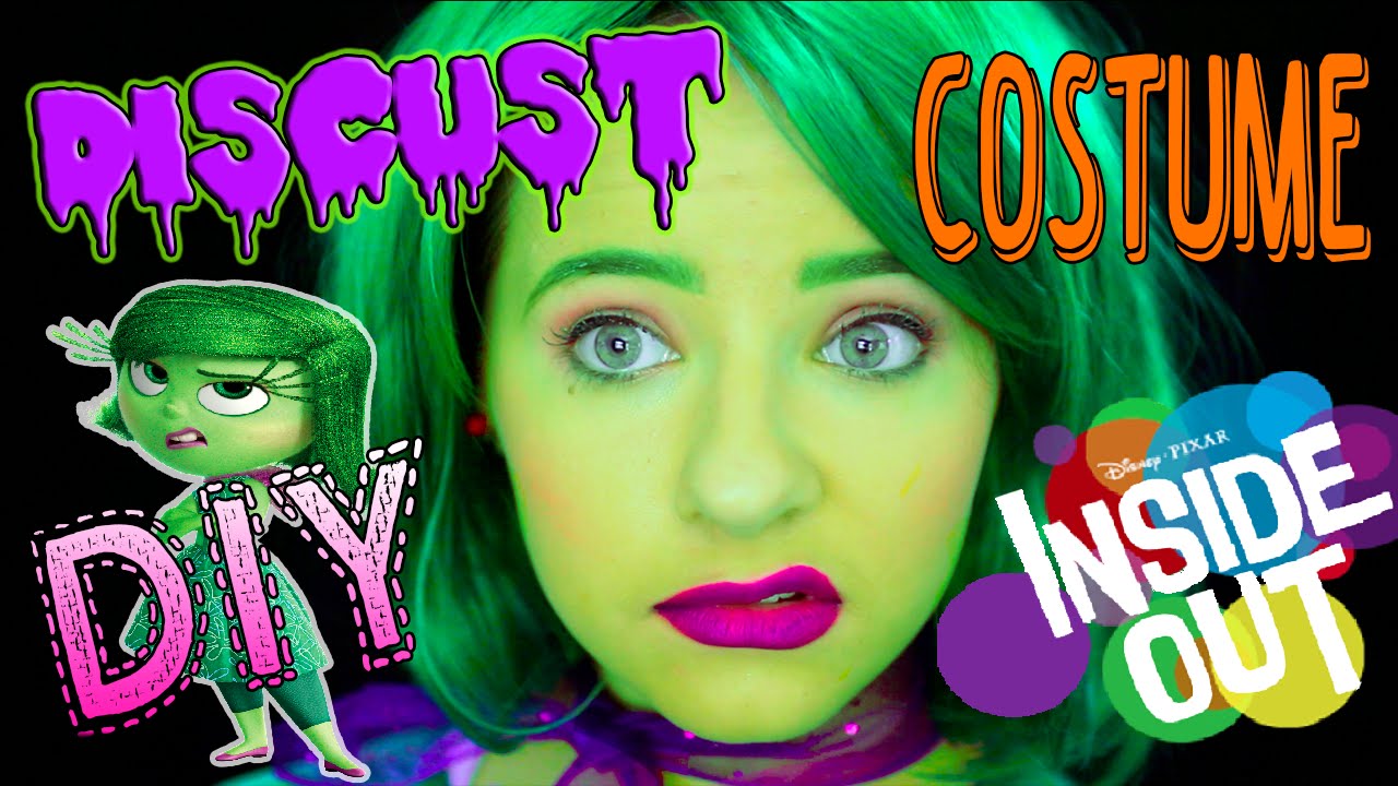 Easy DIY Costume: Disgust from Inside Out