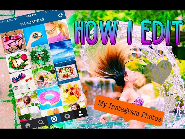 How I Edit My Instagram Photos!