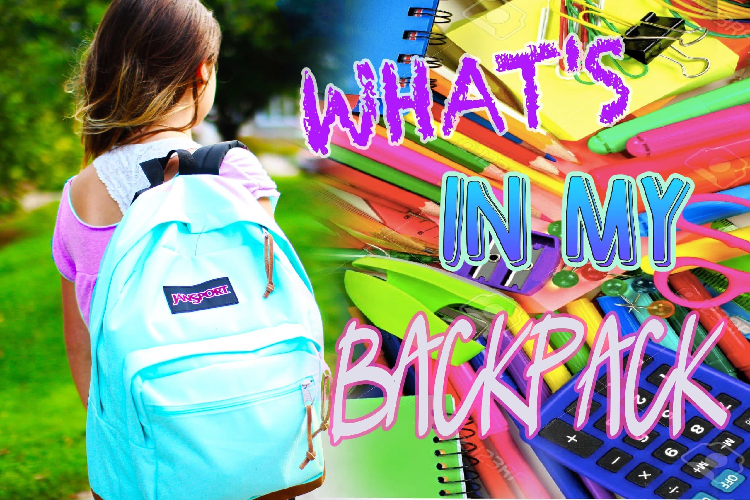 What's In My Backpack + School Essentials!